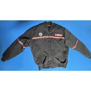 Vintage Northwest Airlines CINTAS Employee Machinists Jacket Size XL